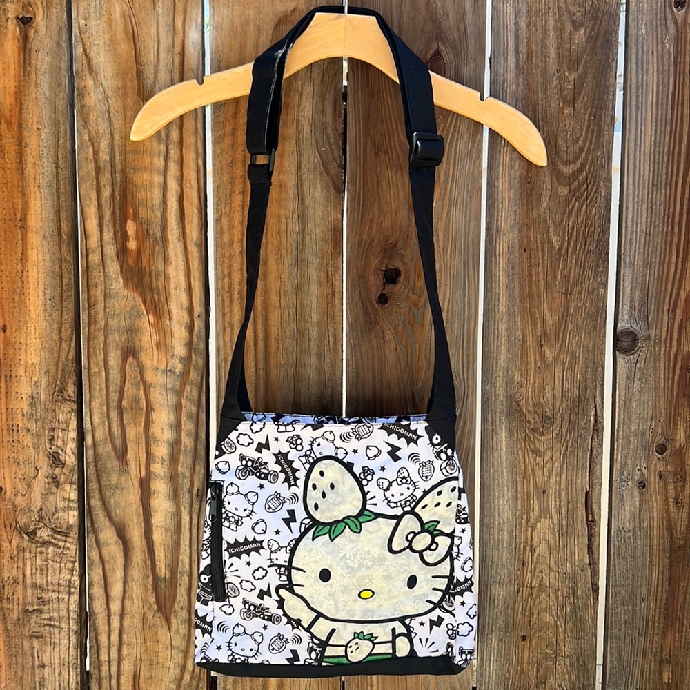 Strawberry Hello Kitty Tote Bag ICHIGOMAN Chococat Sanrio Store Collectible.